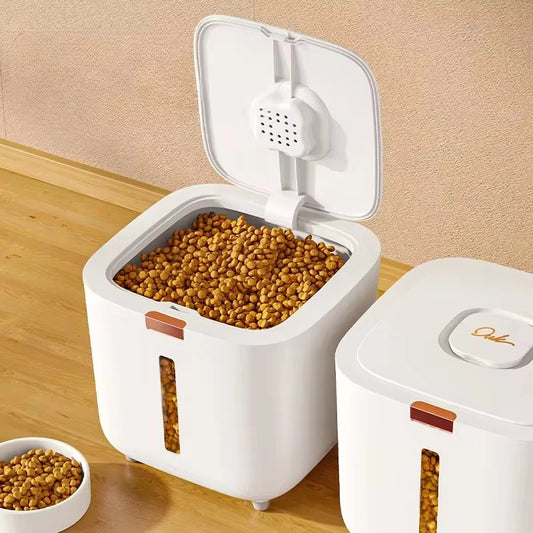 Pet food storage sealed moisture-proof