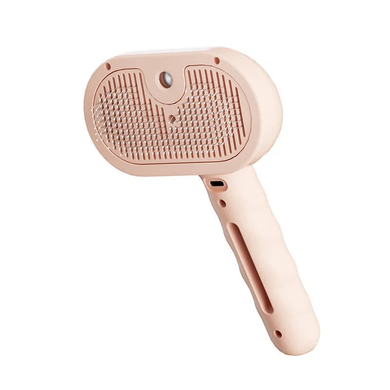 Dog Comb with Steam Massage, Reduces Shedding & Tangles for Dogs Cats