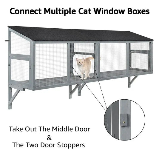 Window Box Catio for Indoor Cats