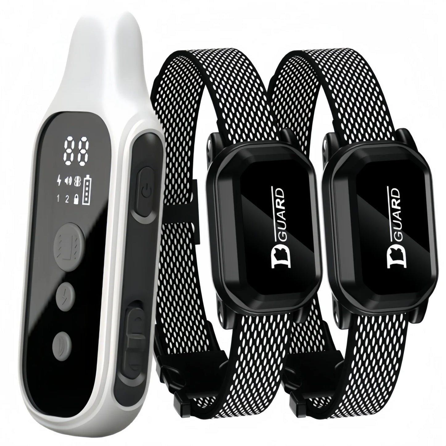 800m Digital Dog Training Collar Waterproof Rechargeable Remote Control with LCD Display for All Size Shock Vibration Sound