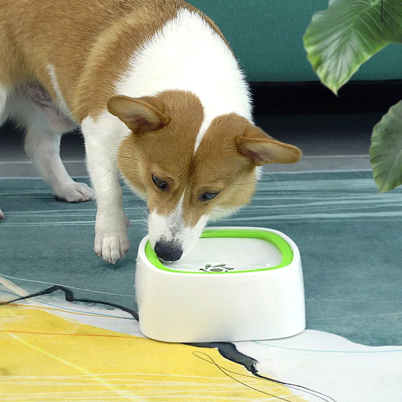 Pet Floating Bowl Water Drinker No Splash Water Cat Bowl Portable Dog Bowl