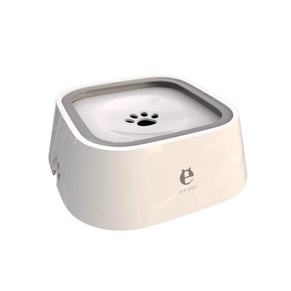 Pet Floating Bowl Water Drinker No Splash Water Cat Bowl Portable Dog Bowl