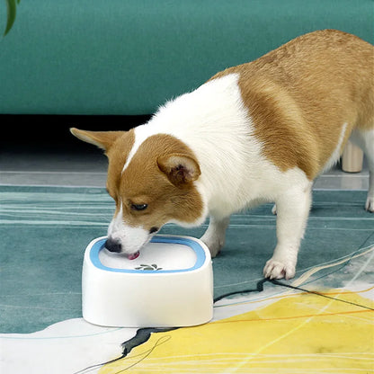 Pet Floating Bowl Water Drinker No Splash Water Cat Bowl Portable Dog Bowl