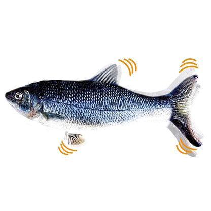 Cat Toy Fish Interactive Floppy Fish USB Charger