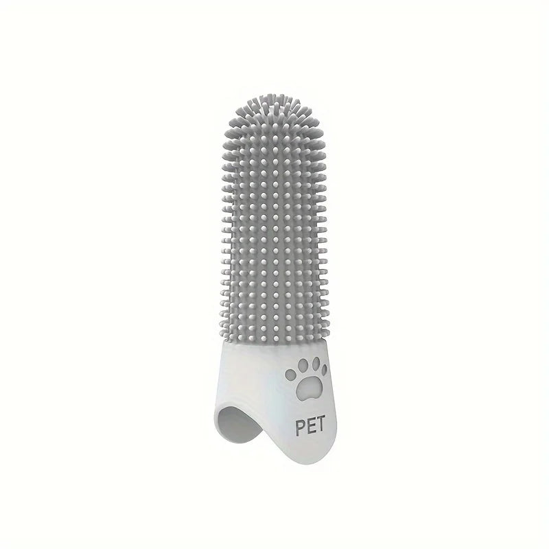 Soft Silicone 360° Finger Toothbrush for Dogs/Cats