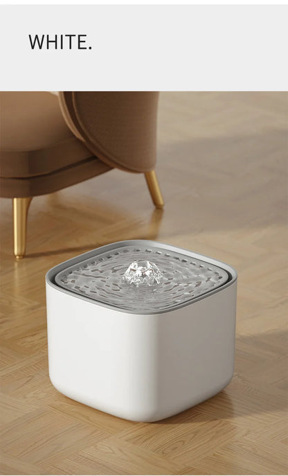 3L Cat Water Fountain Auto Recirculate Filter  USB Electric