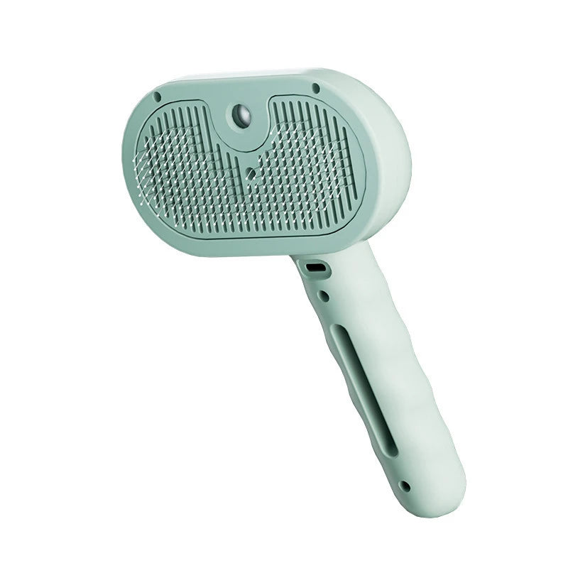 Dog Comb with Steam Massage, Reduces Shedding & Tangles for Dogs Cats