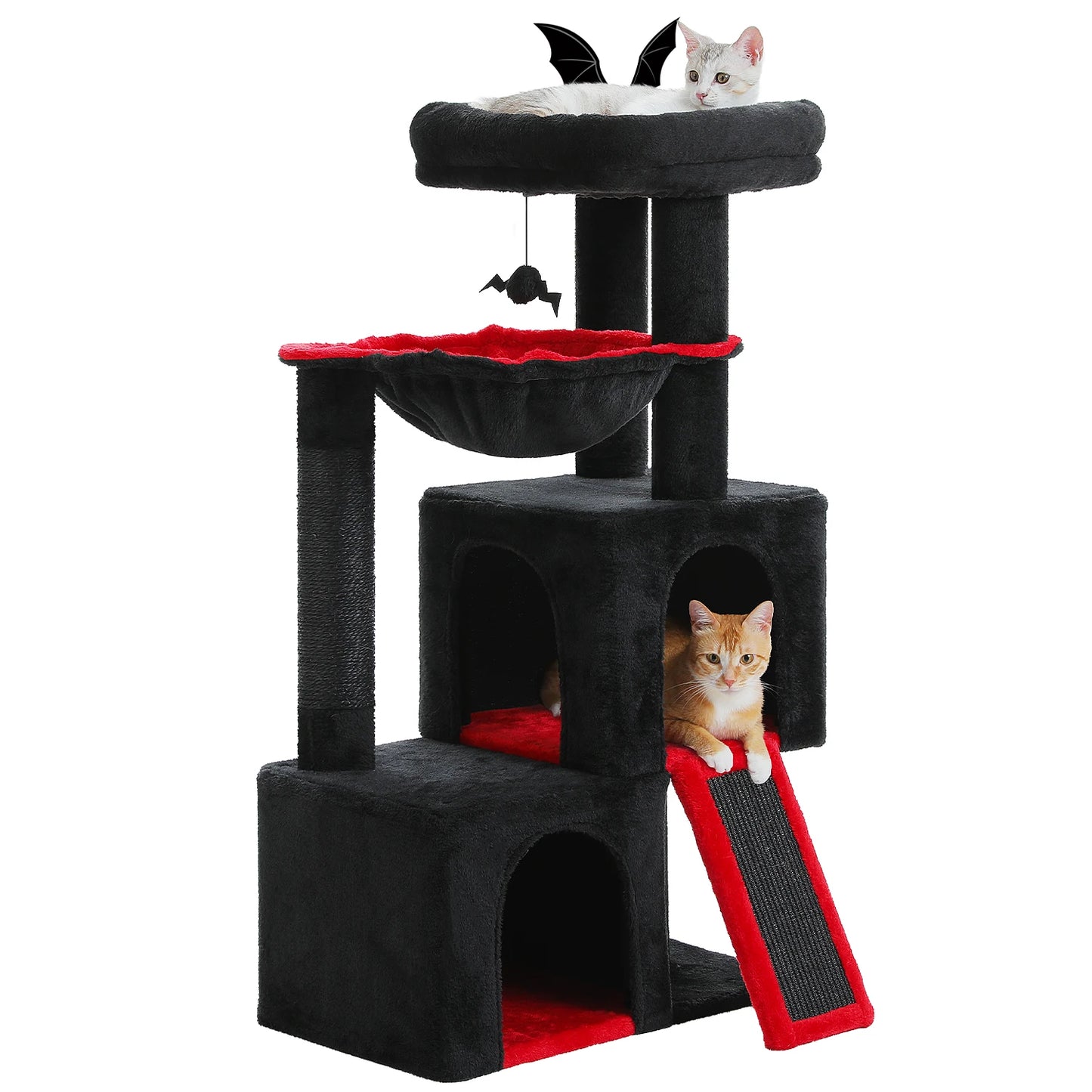 Large Cat Tree for Indoor Cats with Sisal Scratching Post