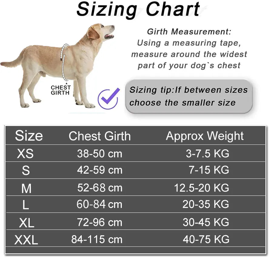NO PULL Reflective Breathable Adjustable Harness For Dog Vest ID Custom Patch