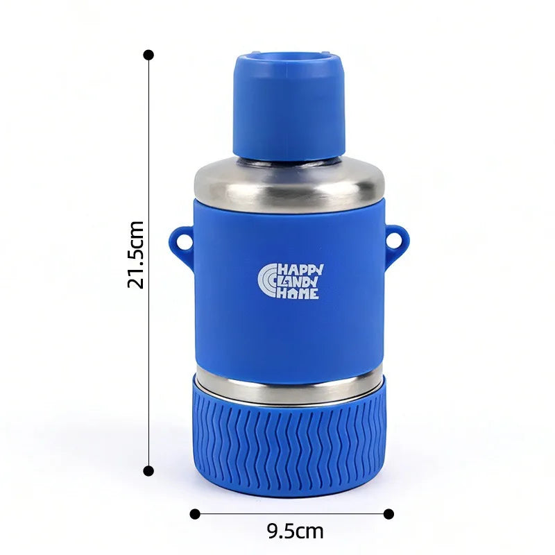 27oz Stainless Steel Double Wall Insulated Water Bottle/Bowl Hiking Walks Travel