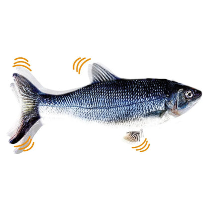 Cat Toy Fish Interactive Floppy Fish USB Charger