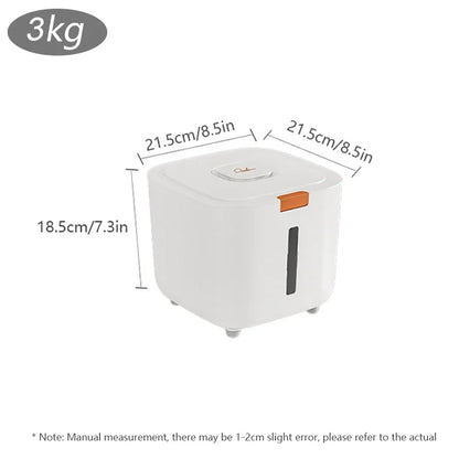 Pet food storage sealed moisture-proof