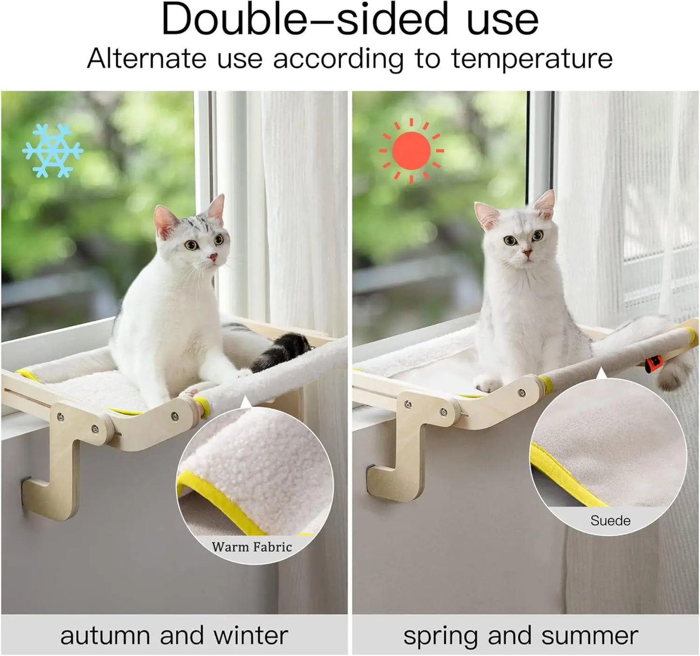 Cat Hammock Window Bed