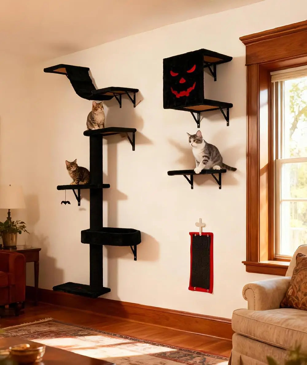 Wall-Mounted Cat Tree