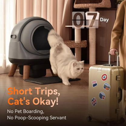 G1 Self Cleaning Litter Box for Multiple Cats with Smart APP Control