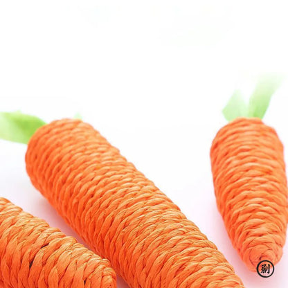 Carrot Cuddle cat teething stick anti-bite cat scratch board pet supplies