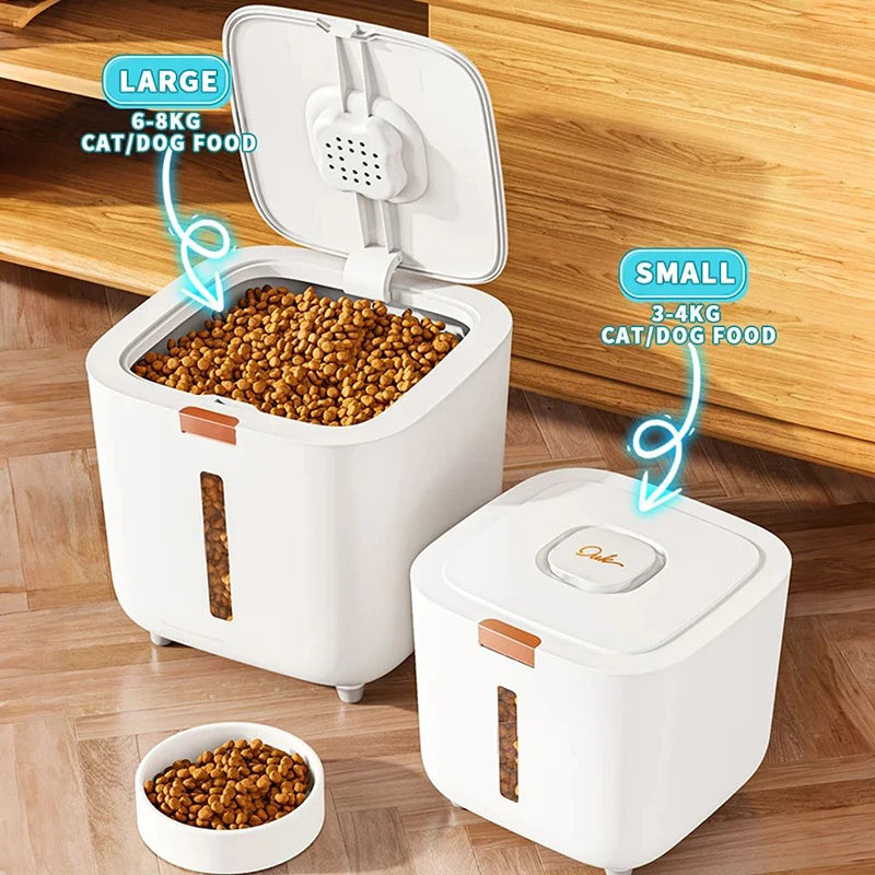 Pet food storage sealed moisture-proof