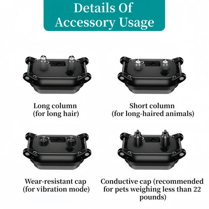 800m Digital Dog Training Collar Waterproof Rechargeable Remote Control  with LCD Display for All Size Shock Vibration Sound