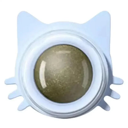 Lickable Teeth Cleaning Chew Toy with Natural Catnip for Kittens & Cats, Sticks to Wall & Window