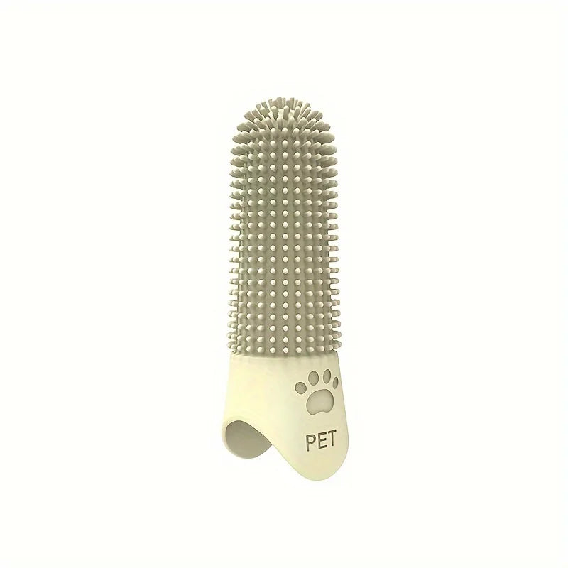 Soft Silicone 360° Finger Toothbrush for Dogs/Cats