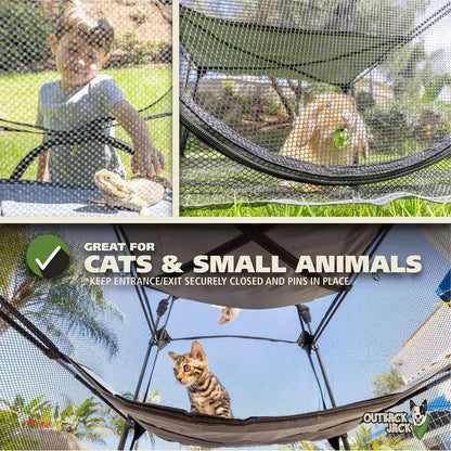 Catio Outdoor Cat Enclosure Portable Tent