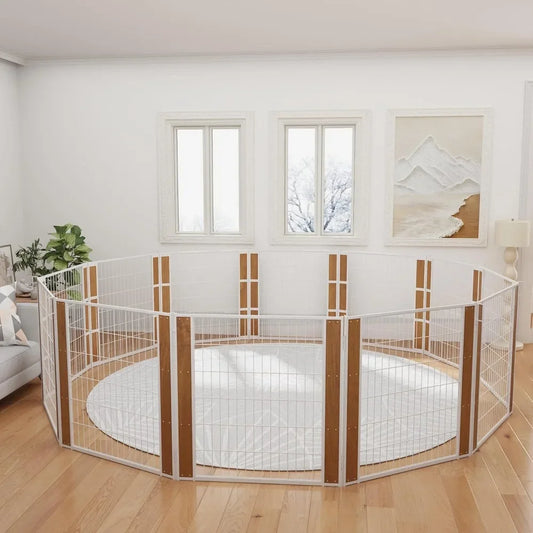 Heavy Duty Playpen Indoor Outdoor for Medium and Small Pets