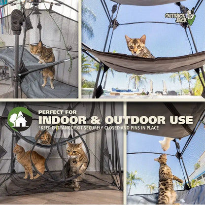 Catio Outdoor Cat Enclosure Portable Tent