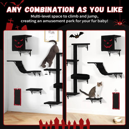 Wall-Mounted Cat Tree