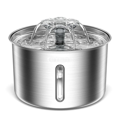 3L Automatic 304 Stainless Steel Water Dispenser Ultra-Quiet Pump with Water Level Window