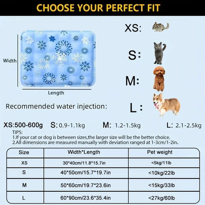Cooling Mat Summer Cat Bed Mat or Small Medium Large Dogs Mat