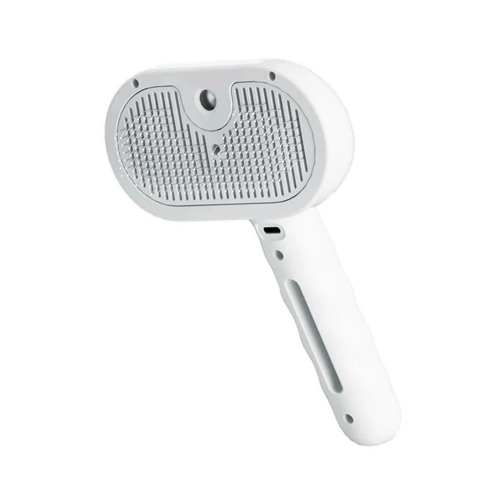 Dog Comb with Steam Massage, Reduces Shedding & Tangles for Dogs Cats