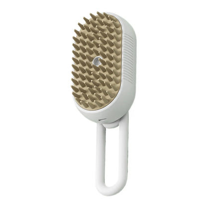 Cat /Dog Steam Brush 3 in 1 Electric USB Rechargeable Grooming Massage Comb for Pet