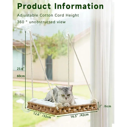 Window Perch Cat Hammock Bed