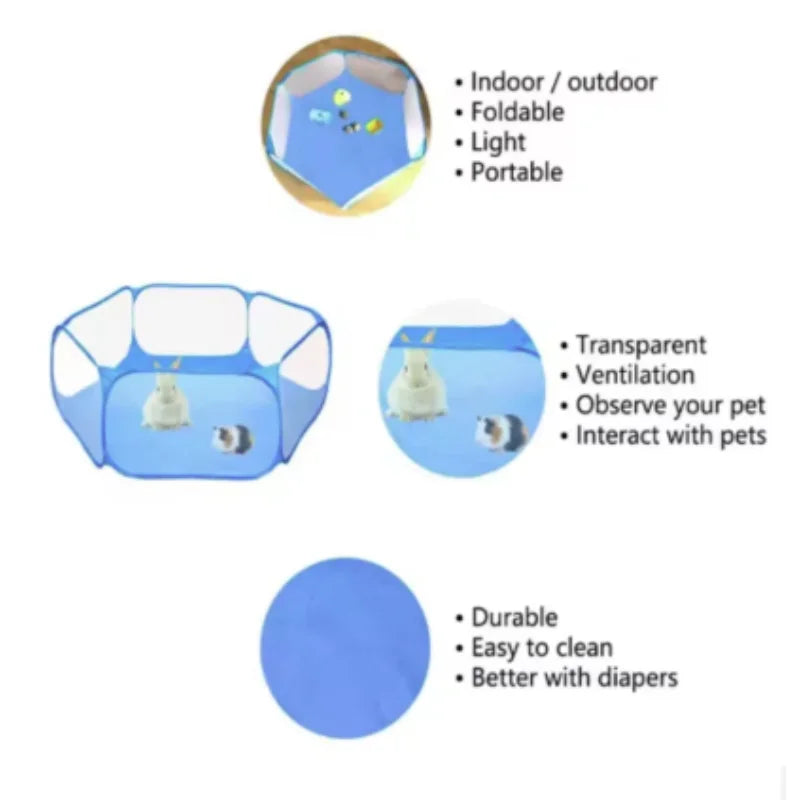 Small Pet Folding Playpen