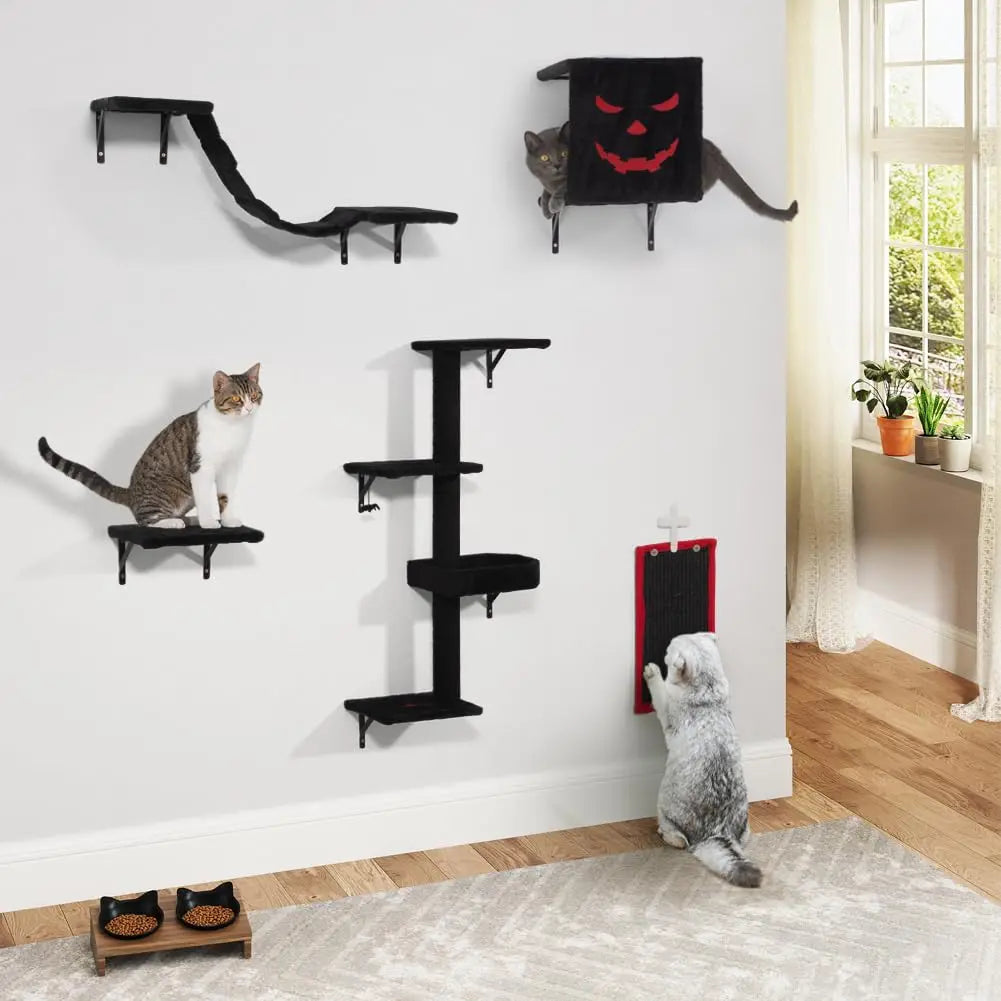 Wall-Mounted Cat Tree