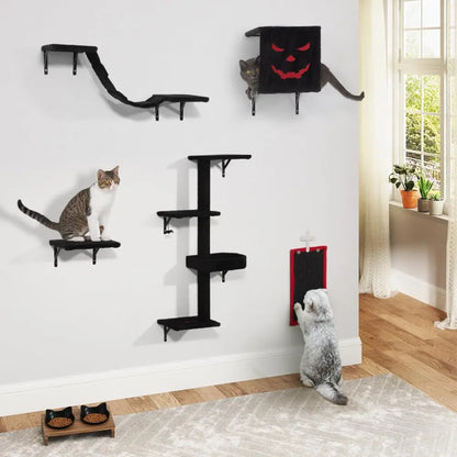 Wall-Mounted Cat Tree