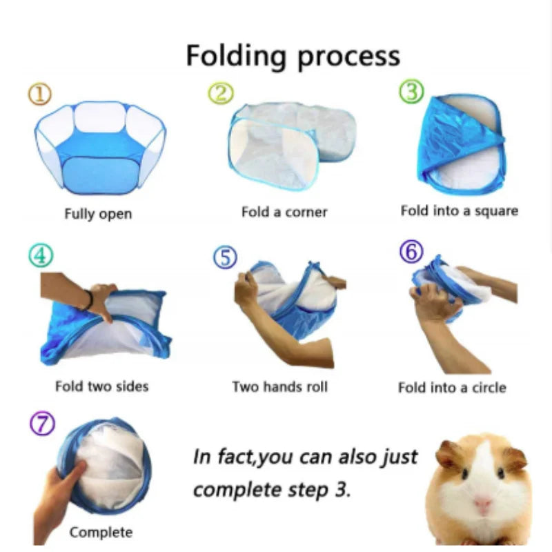 Small Pet Folding Playpen