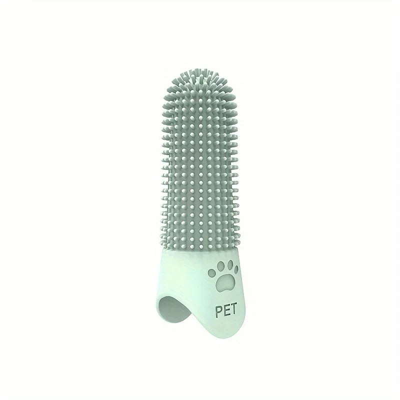 Soft Silicone 360° Finger Toothbrush for Dogs/Cats