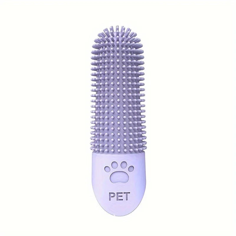 Soft Silicone 360° Finger Toothbrush for Dogs/Cats