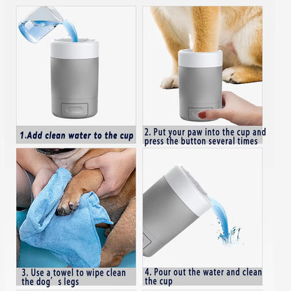 Pet Foot Washing Cup For Small Medium Dogs/Cats