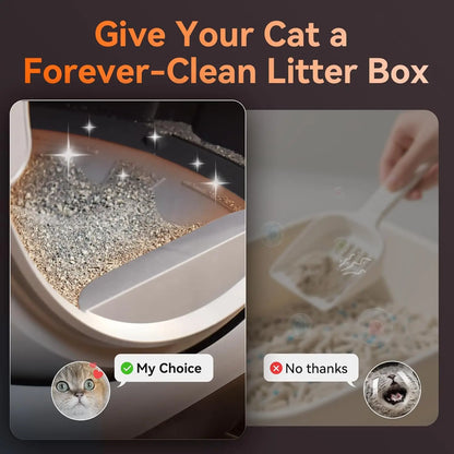 G1 Self Cleaning Litter Box for Multiple Cats with Smart APP Control