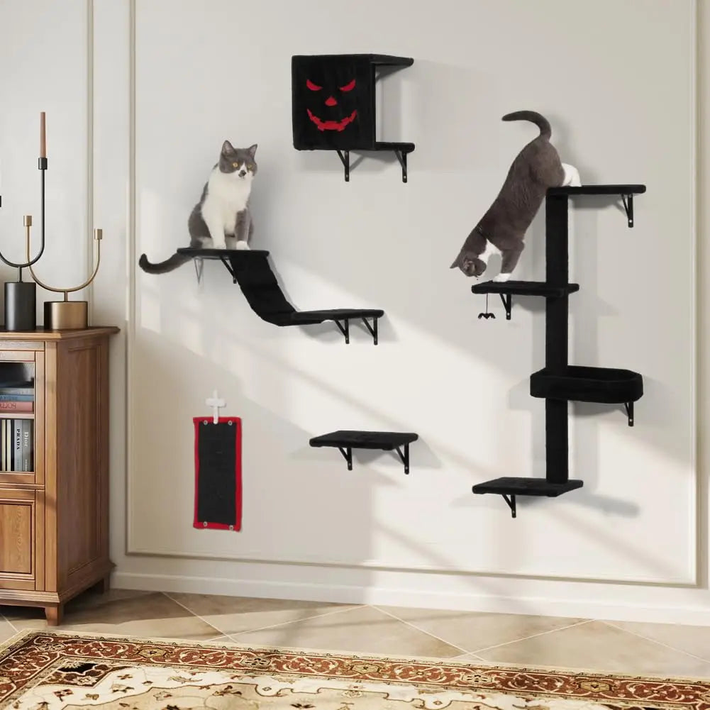 Wall-Mounted Cat Tree
