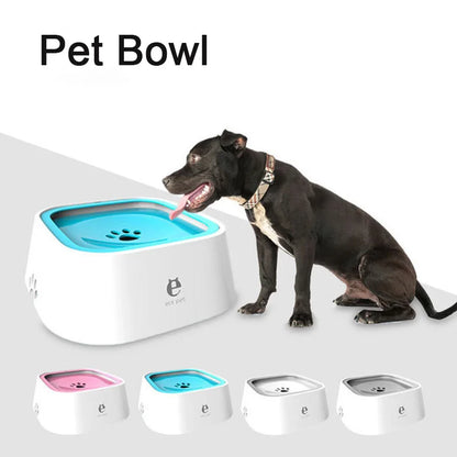 Pet Floating Bowl Water Drinker No Splash Water Cat Bowl Portable Dog Bowl