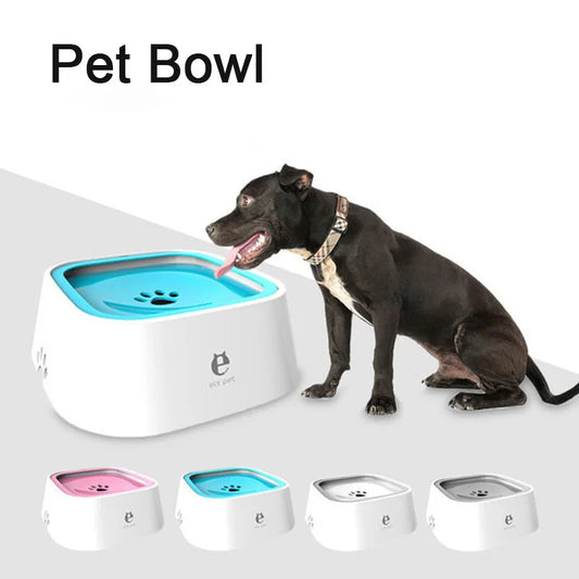 Pet Floating Bowl Water Drinker No Splash Water Cat Bowl Portable Dog Bowl