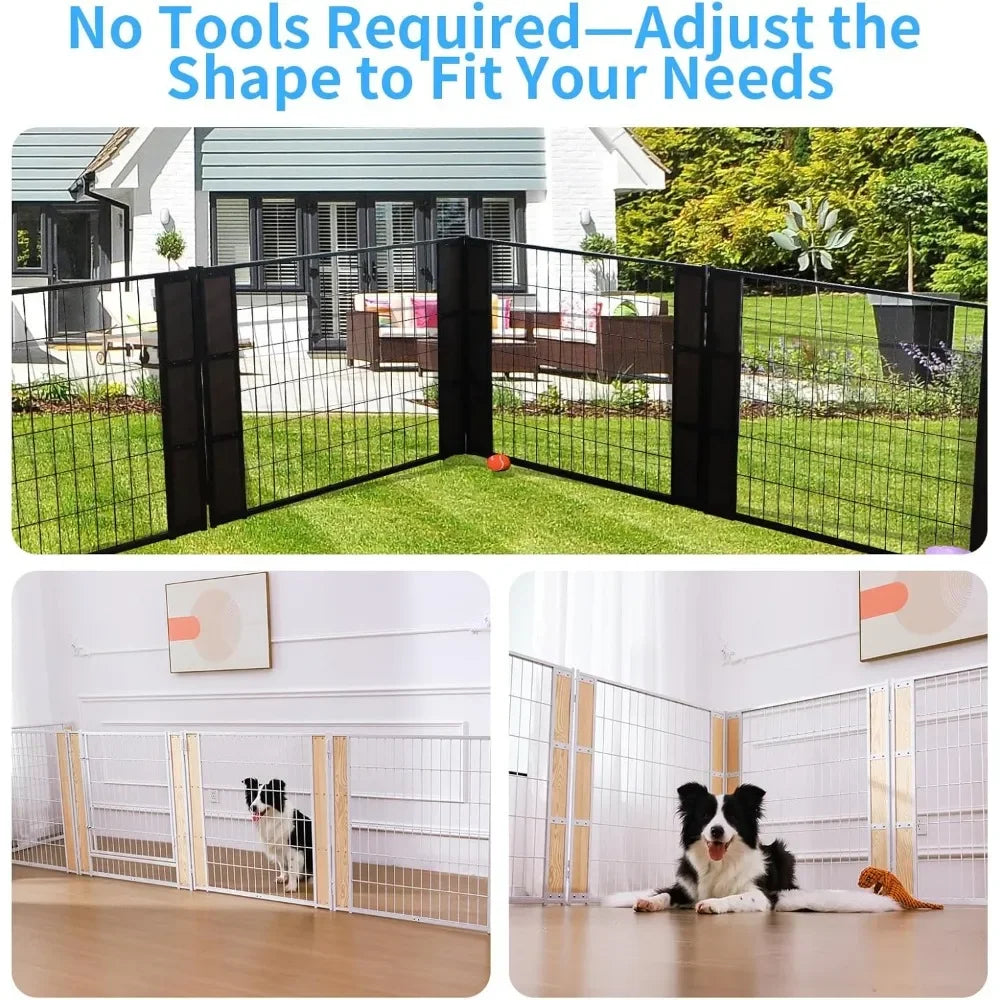 Heavy Duty Playpen Indoor Outdoor for Medium and Small Pets